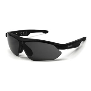 Energy Sistem TrackVibe Sport Music Gafas Bluetooth - Filtro Anti Luz Azul y Proteccion UV400 - Reproduccion de Musica - Microfono y Asistente de Voz - IPX5 - Control Tactil - Autonomia 5 horas - Color Negro