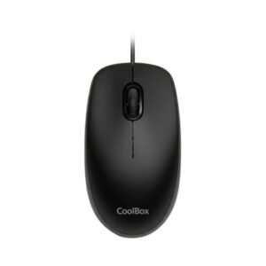 Coolbox U01 Raton USB - Ambidiestro - 1600 DPI - Sensor Optico - Color Negro