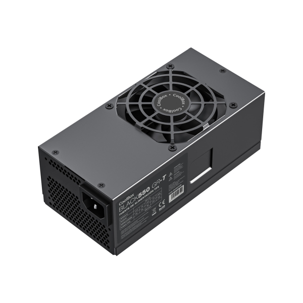 CoolBox BLACK550 GR-T Fuente de Alimentacion 550W TFX - Ventilador 80mm - Color Negro