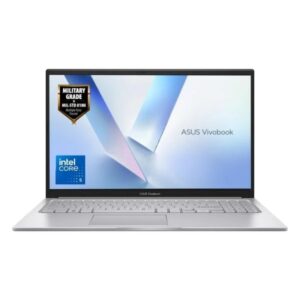 Asus Vivobook 15 Portatil 15.6" Intel Core 7 350 - 8GB - 512GB SSD - Windows 11 Home - Color Plata - Teclado QWERTY (ES)