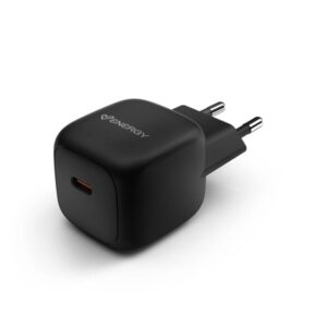 Energy Sistem GaN Charger Cargador GaN 45W - 1x USB-C PD - Carga Inteligente y Rapida - Control de Temperatura y Sobretension - Diseño Compacto - Color Negro