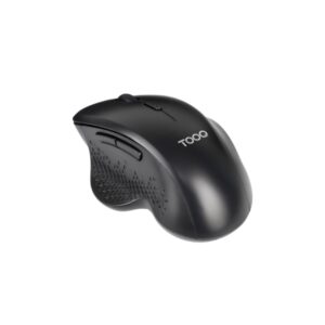 Tooq TQMWG-1105-B Raton Inalambrico Ergonomico - 1600dpi - 6 Botones - Color Negro