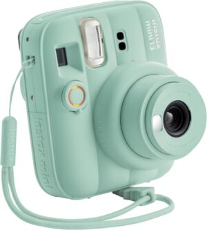 Fujifilm Instax Mini 13 Lagoon Green Camara Instantanea - Tamaño de Imagen 62x46mm - Flash Auto - Exposicion Automatica - Mini Espejo para Selfies - Modo Primer Plano