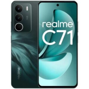 Realme C71 Smartphone Pantalla 6.67" - 4GB - 256GB - Camara 50MP - Bateria 6000mAh - Carga Rapida 45W - Color Verde