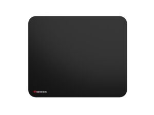 Genesis Carbon 500 Alfombrilla L Logo - 400X330X2.5MM - Superficie de Tela - Base de Goma Antideslizante - Color Negro
