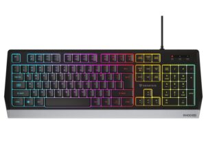 Genesis Rhod 300 Teclado Gaming Membrana - RGB - Anti-ghosting - Teclas Multimedia - Disposicion Portuguesa - Color Negro