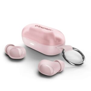 Energy Sistem Neo Urbanbeat Auriculares True Wireless - Bluetooth 6.0 - Funcion DeepBass - 20h Autonomia - Resistentes a Sudor y Salpicaduras - Hebilla Para Facil Transporte - Color Rosa