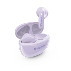 Energy Sistem PopBuds Auriculares True Wireless - Bluetooth 6.0 - 20h Autonomia - Diseño Compacto - Color Lila