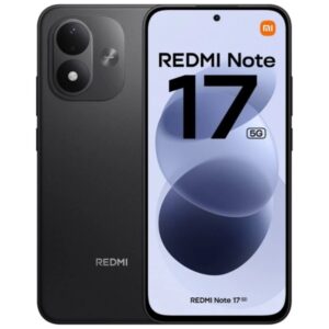 Xiaomi Redmi Note 17 5G Smartphone Pantalla 6.99" - 6GB - 256GB - Camara Principal 50MP - Bateria 770mAh - Color Negro