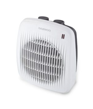 Daewoo DW9516 Calefactor de Aire 2000W - 2 Niveles de Potencia - Termostato Regulable - Funcion Ventilador