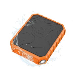Xtorm Xtreme Power Rugged Powerbank 10.000 mAh 20W - 1x USB-C, 2X USB A - QC 3.0 - IP65 - Linterna - Compacta y Elegante - Color Negro