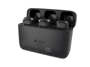 Natec Hopper Lavalier 2 Microfonos Inalambricos Conector USB-C - Alta Sensibilidad - Frecuencia Hasta 48 kHz